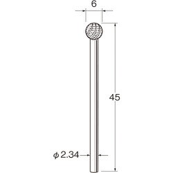 C5106 [リューター 精密加工用スチールカッター]
