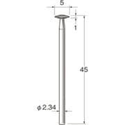 D1860 [リューター 軸付電着ダイヤモンド砥石]