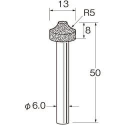 ヨドバシ.com - D4731 [リューター 軸付電着ダイヤモンド砥石]に関する