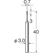 D5307 [リューター 機械研削用軸付電着ダイヤモンド砥石(インターナル研削用)]