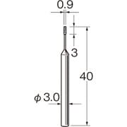 D5309 [リューター 機械研削用軸付電着ダイヤモンド砥石(インターナル研削用)]