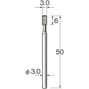 D5330 [リューター 機械研削用軸付電着ダイヤモンド砥石(インターナル研削用)]