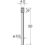 D5340 [リューター 機械研削用軸付電着ダイヤモンド砥石(インターナル研削用)]