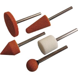 G0071 [リューター 異形状軸付砥石セット]
