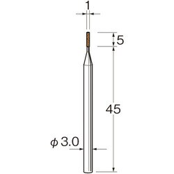 G4310 [リューター 精密加工用軸付砥石]