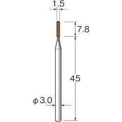 G4315 [リューター 精密加工用軸付砥石]