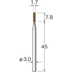 G4317 [リューター 精密加工用軸付砥石]