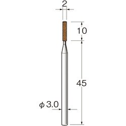 G4320 [リューター 精密加工用軸付砥石]