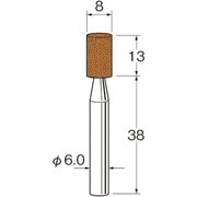 G6112 [リューター 精密加工用軸付砥石]