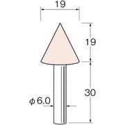 G6614 [リューター 精密加工用軸付砥石]
