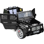 中型 電動乗用 MERCEDES-BENZ G55 AMGブラック [子ども用 電動乗用玩具]