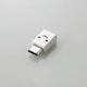 MPA-XMBFCMADNWF [スマートフォン用USB変換アダプタ/USB（microBメス）-USB（タイプCオス）/ホワイトフェイス]
