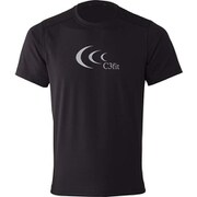 アルファドライビッグロゴティー（MENS） 3F48105 （K）ブラック XXLサイズ [ランニング 半袖シャツ メンズ]
