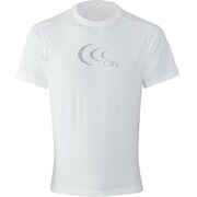 アルファドライビッグロゴティー（MENS） 3F48105 （W）ホワイト Mサイズ [ランニング 半袖シャツ メンズ]