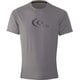 アルファドライビッグロゴティー（MENS） 3F48105 M ミドルグレー [ランニング 半袖シャツ メンズ]