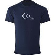 アルファドライビッグロゴティー（MENS） 3F48105 （NN）スモークネイビー2 Mサイズ [ランニング 半袖シャツ メンズ]