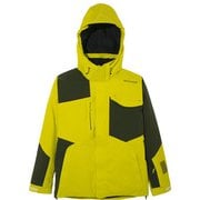 STREAM JACKET G11710P （LC） ライムグリーンxサイプレスグリーン XLサイズ [スキーウェア ジャケット メンズ]