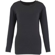 SKINISH ロングスリーブ DA16303 ブラック(K) Mサイズ [フィットネス シャツ レディース]