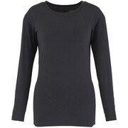 SKINISH ロングスリーブ DA16303 ブラック(K) Lサイズ [フィットネス シャツ レディース]