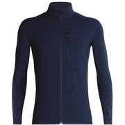 M DESCENDER LS ZIP IA51700 （DN）ダークナイト Sサイズ [アウトドア フリース メンズ]