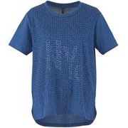 ルーズT L ホットブルー [レディース フィットネス・シャツ]
