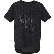 ルーズT L ブラック [レディース フィットネス・シャツ]