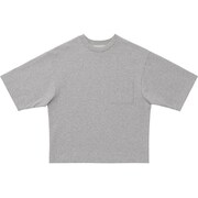BIG TEE WITH POCKET MW38352 Z_ミックスグレー Sサイズ [アウトドア カットソー レディース]