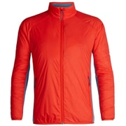 M HYPERIA LITE HYBRID LS ZIP IY81801 （CR）チリレッド Lサイズ [アウトドア ジャケット メンズ]