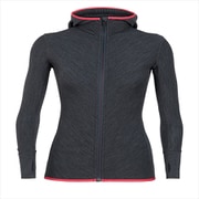 DSDR LS ZIP HOOD IAW51802 （JE）ジェットヘザー XSサイズ [アウトドア フリース レディース]