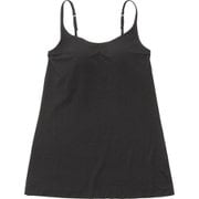 PADDED BRA CAMISOLE MW17151A K_ブラック Sサイズ [アウトドア アンダーウェア レディース]