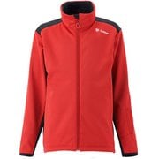 JR .SOFTSHELL JACKET GJ51840P （FR）ファイヤーレッド 150cm [スキーウェアジュニア]