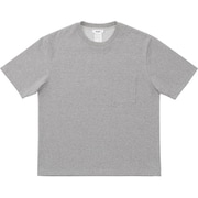 ミディアムドライジャージ ビッグティーウィズポケット BIG TEE WITH POCKET MX38302 (Z)ミックスグレー Lサイズ [アウトドア カットソー メンズ]