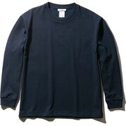 ミディアムドライジャージ ロングスリーブクルー LONG SLEEVE CREW MX38303 (N)ネイビー Lサイズ [アウトドア カットソー メンズ]