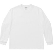 ミディアムドライジャージ ロングスリーブクルー LONG SLEEVE CREW MX38303 (W)ホワイト XLサイズ [アウトドア カットソー メンズ]