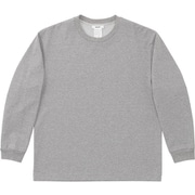 ミディアムドライジャージ ロングスリーブクルー LONG SLEEVE CREW MX38303 (Z)ミックスグレー Sサイズ [アウトドア カットソー メンズ]