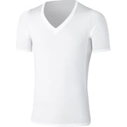 クーリング Vネックハーフスリーブ Cooling V-Neck Half Sleeves(MENS) 3F08112 (W)ホワイト Mサイズ [コンディショニングウェア 半袖シャツ メンズ]