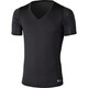 クーリング Vネックハーフスリーブ Cooling V-Neck Half Sleeves 3F09112 (K)ブラック Xサイズ [コンディショニングウェア 半袖シャツ メンズ]