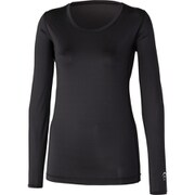 クーリング ラウンドネック ロングスリーブ 3FW09111 S K [コンディショニングウェア 長袖シャツ レディース]