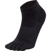 ペーパーファイバー5フィンガークォーターソックス (UNISEX) 3F67300 (K)ブラック Mサイズ [ランニング 5本指ソックス]