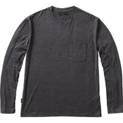 テックライトロングスリーブポケットクルー TECH LITE LS POCKET CREWE IT61770 （JE）ジェットヘザー Mサイズ [アウトドア カットソー メンズ]