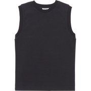 CUT SLEEVE CREW MW37151 K_ブラック Lサイズ [アウトドア カットソー レディース]