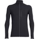 M DESCENDER LS ZIP XS K ブラック [アウトドア フリース・セーター]