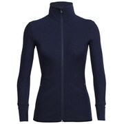 W DESCENDER LS ZIP S MI MNネイビ [アウトドア フリース・セーター]