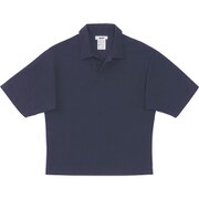 ミディアムドライジャージ ショートスリーブポロ SHORT SLEEVE POLO MW38152 (N)ネイビー Mサイズ [ポロシャツ レディース]