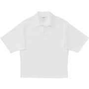 ミディアムドライジャージ ショートスリーブポロ SHORT SLEEVE POLO MW38152 (W)ホワイト Sサイズ [ポロシャツ レディース]