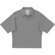 ミディアムドライジャージ ショートスリーブポロ SHORT SLEEVE POLO MW38152 (Z)ミックスグレー Mサイズ [ポロシャツ レディース]