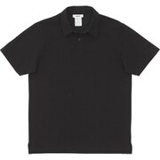 ミディアムドライジャージ ショートスリーブポロ SHORT SLEEVE POLO MX38101 (K)ブラック XLサイズ [アウトドア カットソー メンズ]