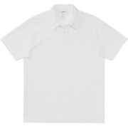 ミディアムドライジャージ ショートスリーブポロ SHORT SLEEVE POLO MX38101 (W)ホワイト Sサイズ [アウトドア カットソー メンズ]