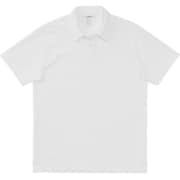 ミディアムドライジャージ ショートスリーブポロ SHORT SLEEVE POLO MX38101 (W)ホワイト XLサイズ [アウトドア カットソー メンズ]