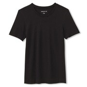 ノンストレス Tシャツ Non Stress TEE DA79100 ブラック(K) Mサイズ [フィットネスシャツ レディース]